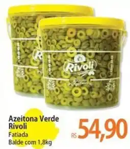 Atacadão Azeitona Verde Rivoli Fatiada Balde oferta