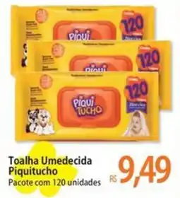 Atacadão Toalha Umedecida Piquitucho oferta