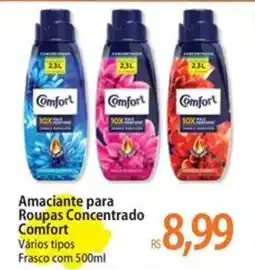 Atacadão Amaciante para Roupas Concentrado Comfort oferta