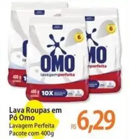 Atacadão Lava Roupas em Pó Omo Lavagem Perfeita Pacote oferta
