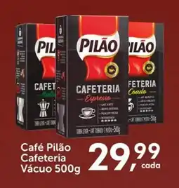 Rossi Supermercado Café Pilão Cafeteria Vácuo oferta