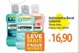 Atacadão Antisséptico Bucal Listerine oferta