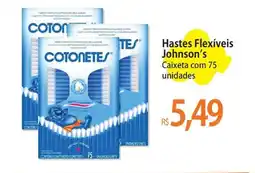 Atacadão Hastes Flexíveis Johnson's oferta