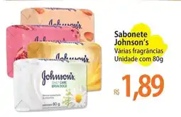 Atacadão Sabonete Johnson's Várias fragrâncias Unidade oferta