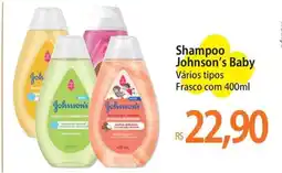 Atacadão Shampoo Johnson's Baby Vários tipos Frasco oferta
