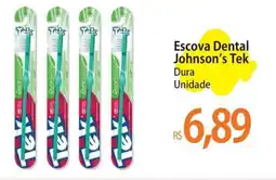 Atacadão Escova Dental Johnson's Tek oferta