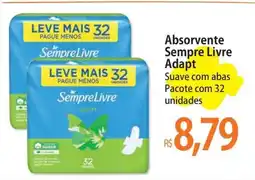 Atacadão Absorvente Sempre Livre Adapt oferta