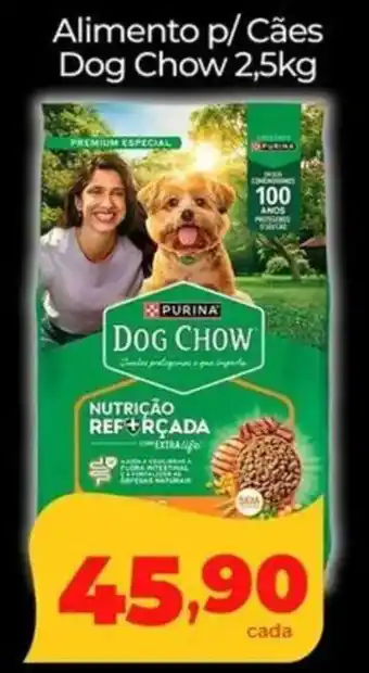 Lopes Supermercados Alimento p/ Cães Dog Chow oferta