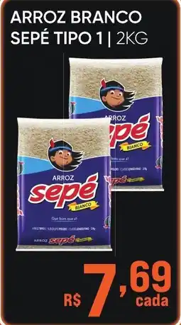 Pais e Filhos Supermercados Arroz branco sepé tipo 1 oferta