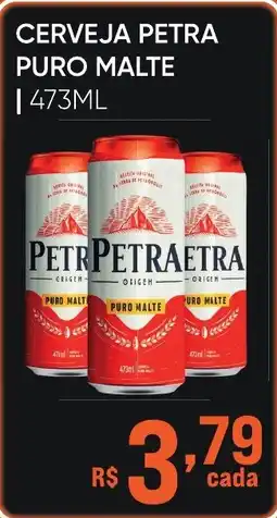 Pais e Filhos Supermercados Cerveja petra puro malte oferta