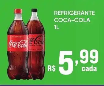 Pais e Filhos Supermercados Refrigerante coca-cola oferta
