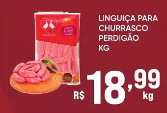 Pais e Filhos Supermercados Linguiça para churrasco perdigão oferta