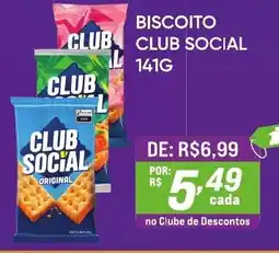 Pais e Filhos Supermercados Biscoito club social oferta