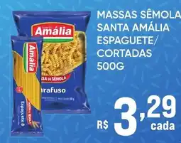 Pais e Filhos Supermercados Massas sêmola santa amália espaguete/ cortadas oferta