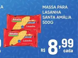 Pais e Filhos Supermercados Massa para lasanha santa amália oferta