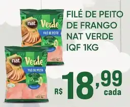 Pais e Filhos Supermercados Filé de peito de frango nat verde iqf oferta