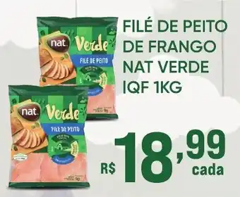 Pais e Filhos Supermercados Filé de peito de frango nat verde iqf oferta