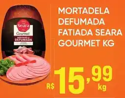 Pais e Filhos Supermercados Mortadela defumada fatiada seara gourmet oferta