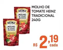 Pais e Filhos Supermercados Molho de tomate heinz tradicional oferta