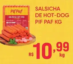 Pais e Filhos Supermercados Salsicha hot-dog pif paf oferta