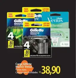 Atacadão Carga Gillette Mach3/Venus oferta