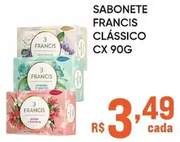 Pais e Filhos Supermercados Sabonete francis clássico oferta