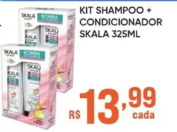 Pais e Filhos Supermercados Kit shampoo + condicionador skala oferta