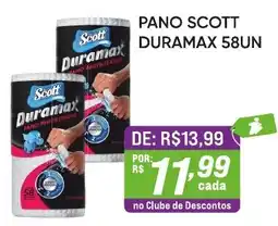 Pais e Filhos Supermercados Pano scott duramax 58un oferta