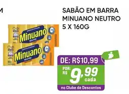 Pais e Filhos Supermercados Sabão em barra minuano neutro oferta