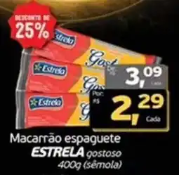 Cometa Supermercados Macarrão espaguete ESTRELA gostoso oferta