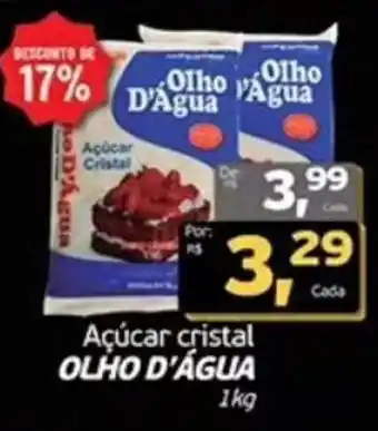 Cometa Supermercados Açúcar cristal OLHO D'ÁGUA oferta