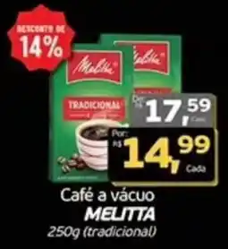 Cometa Supermercados Café a vácuo MELITTA (tradicional) oferta