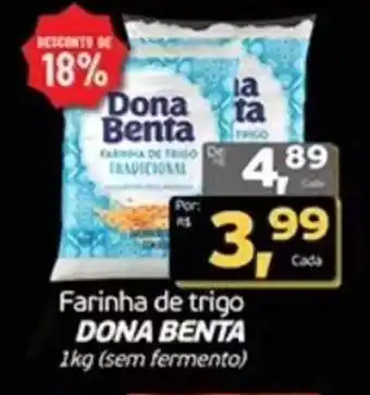 Cometa Supermercados Farinha de trigo DONA BENTA (sem fermento) oferta