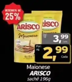 Cometa Supermercados Maionese ARISCO sache oferta