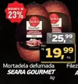 Cometa Supermercados Mortadela defumada SEARA GOURMET oferta