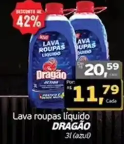 Cometa Supermercados Lava roupas líquido DRAGÃO oferta
