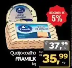 Cometa Supermercados Queijo coalho FRAMILK oferta