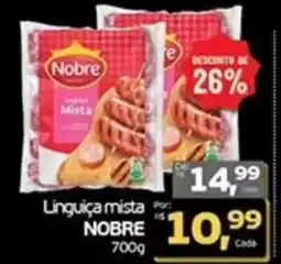 Cometa Supermercados Linguiça mista NOBRE oferta
