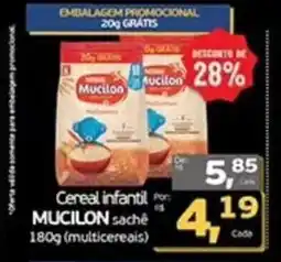 Cometa Supermercados Cereal infantil MUCILON Saché oferta