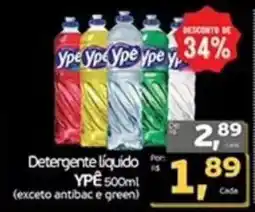 Cometa Supermercados Detergente liquido Ype oferta