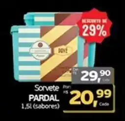 Cometa Supermercados Sorvete PARDAL oferta