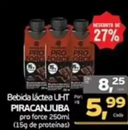 Cometa Supermercados Bebida láctea UHT PORT PIRACANJUBA pro force oferta