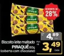 Cometa Supermercados Biscoito leite maltado Piroqué oferta
