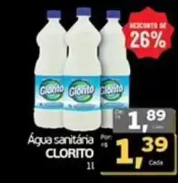 Cometa Supermercados Água sanitária CLORITO oferta