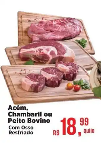 Supermercados Mateus Acém, Chambaril ou Peito Bovino oferta