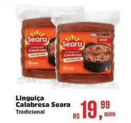 Supermercados Mateus Linguiça Calabresa Seara Tradicional oferta