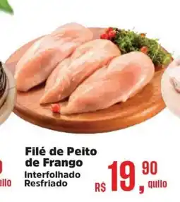 Supermercados Mateus Filé de Peito de Frango Interfolhado Resfriado oferta