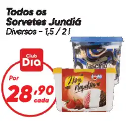 Dia Todos os Sorvetes Jundiá oferta