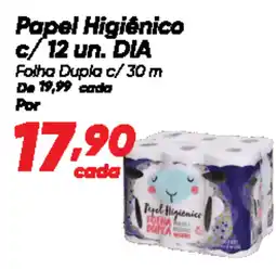 Dia Papel Higiénico c/ 12 un. DIA oferta