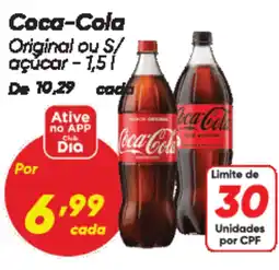 Dia Coca-Cola Original ou S/ açúcar oferta